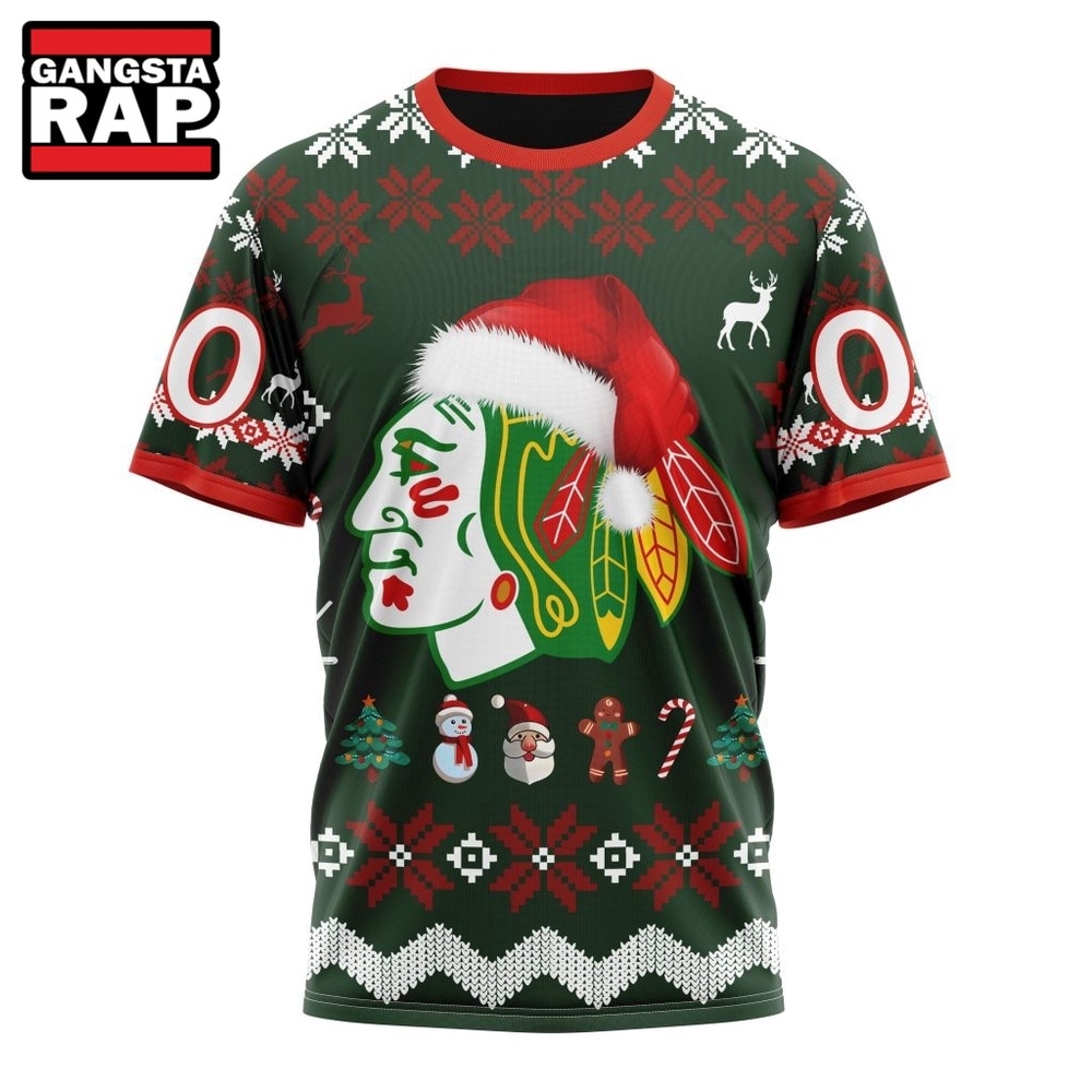 NHL Chicago BlackHawks Hockey Christmas Is Coming 2026 Hoodie, T Shirt , NHL 3D Shirt NHL Chicago BlackHawks Hockey Christmas Is Coming 2026 Hoodie, T Shirt , NHL 3D Shirt