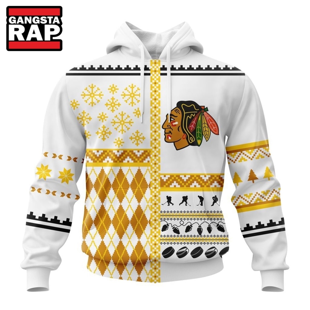NHL Chicago BlackHawks Specialized Christmas Is Coming New Design Hoodie, T Shirt , NHL 3D Shirt Nhl Chicago Blackhawks Specialized Christmas IS Coming New Design Hoodie T Shirt 1