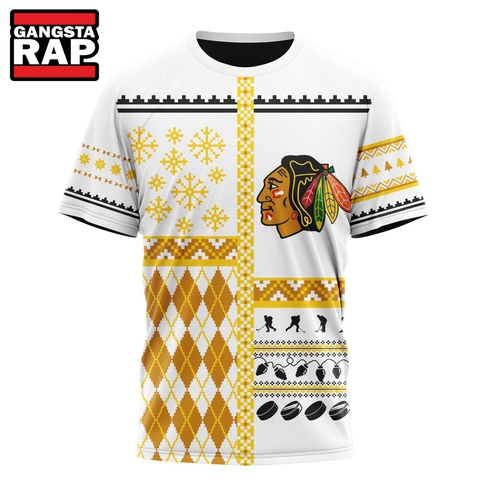 NHL Chicago BlackHawks Specialized Christmas Is Coming New Design Hoodie, T Shirt , NHL 3D Shirt NHL Chicago BlackHawks Specialized Christmas Is Coming New Design Hoodie, T Shirt , NHL 3D Shirt