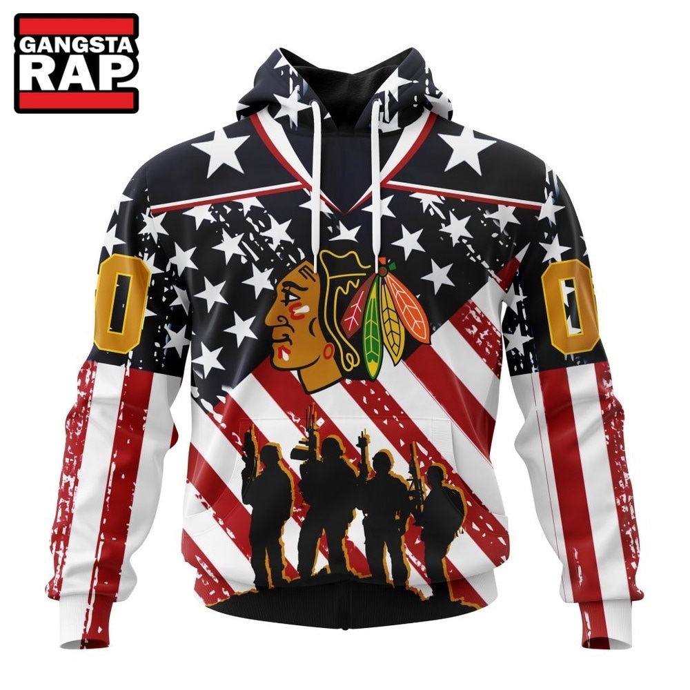 NHL Chicago BlackHawks Specialized Kits For Honor USS Military Hoodie, T Shirt , NHL 3D Shirt NHL Chicago BlackHawks Specialized Kits For Honor USS Military Hoodie, T Shirt , NHL 3D Shirt