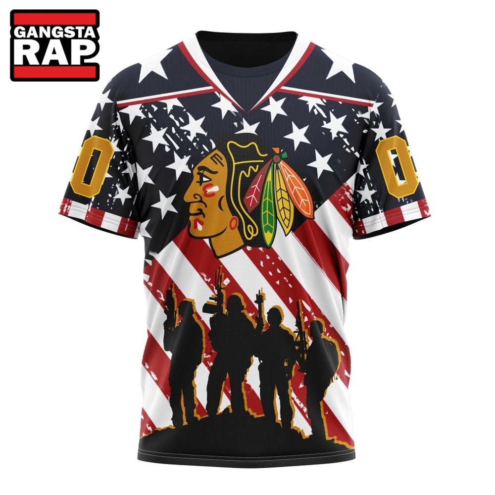 NHL Chicago BlackHawks Specialized Kits For Honor USS Military Hoodie, T Shirt , NHL 3D Shirt NHL Chicago BlackHawks Specialized Kits For Honor USS Military Hoodie, T Shirt , NHL 3D Shirt