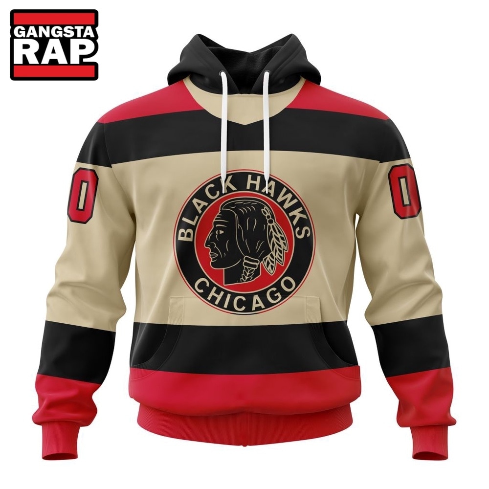 NHL Chicago BlackHawks Specialized Unisex Kits With Retro Concepts Hoodie, T Shirt , NHL 3D Shirt Nhl Chicago Blackhawks Specialized Unisex Kits With Retro Concepts Hoodie T Shirt 1