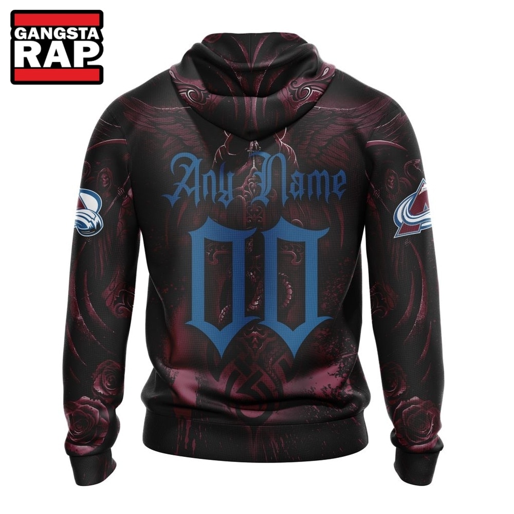 NHL Colorado Avalanche Special Design Halloween With Skull Art Hoodie, T Shirt , NHL 3D Shirt NHL Colorado Avalanche Special Design Halloween With Skull Art Hoodie, T Shirt , NHL 3D Shirt
