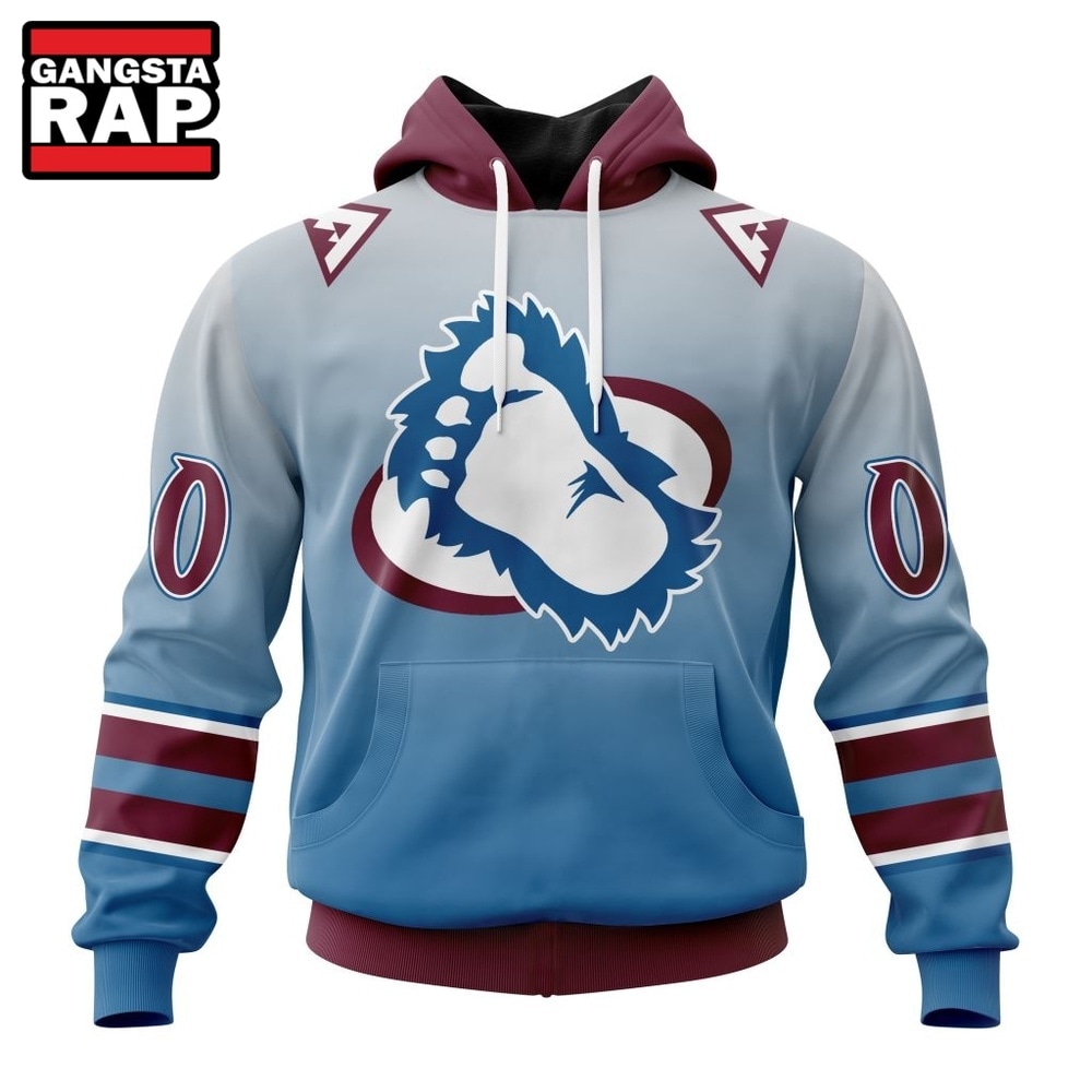 NHL Colorado Avalanche Special Retro Gradient Design Hoodie, T Shirt, NHL 3D Shirt Nhl Colorado Avalanche Special Retro Gradient Design Hoodie T Shirt 1