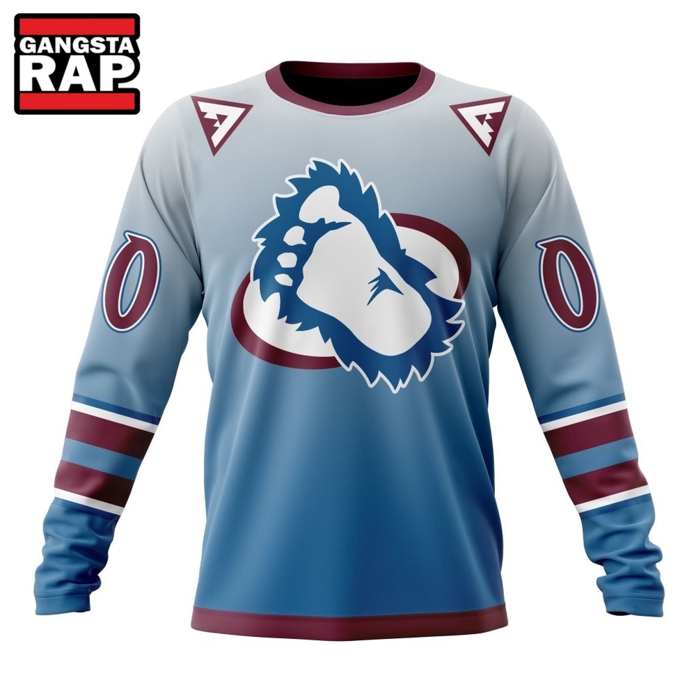NHL Colorado Avalanche Special Retro Gradient Design Hoodie, T Shirt, NHL 3D Shirt NHL Colorado Avalanche Special Retro Gradient Design Hoodie, T Shirt, NHL 3D Shirt