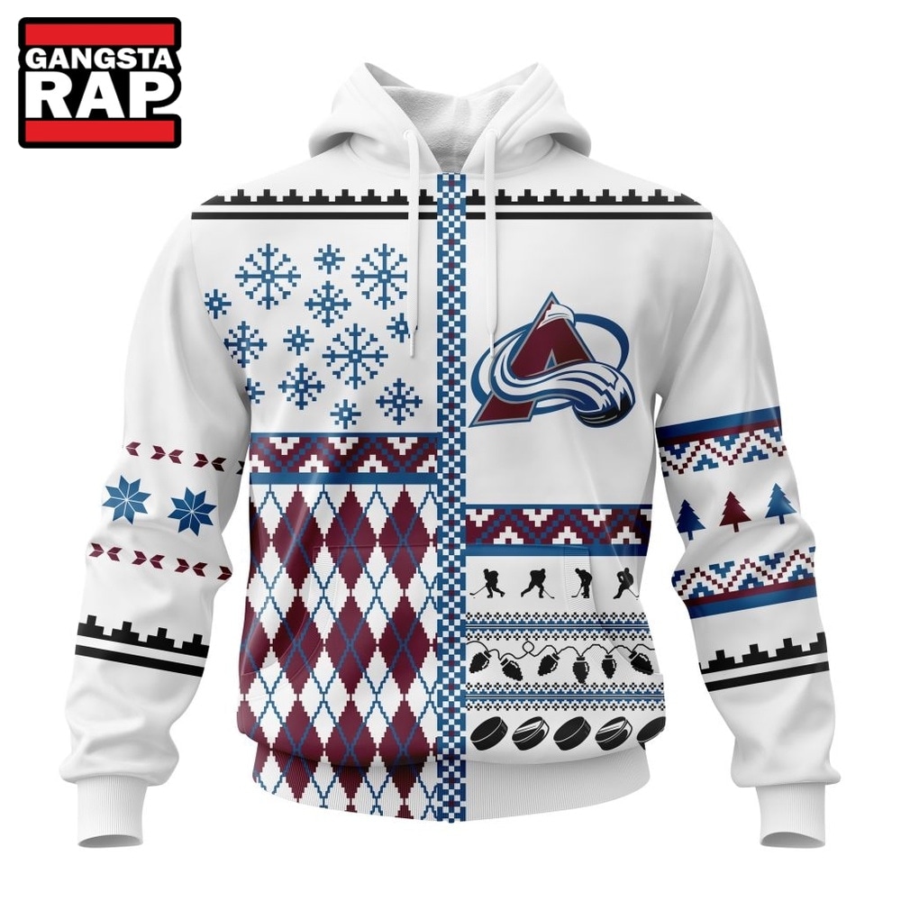 NHL Colorado Avalanche Specialized Christmas Is Coming New Design Hoodie, T Shirt , NHL 3D Shirt Nhl Colorado Avalanche Specialized Christmas IS Coming New Design Hoodie T Shirt 1