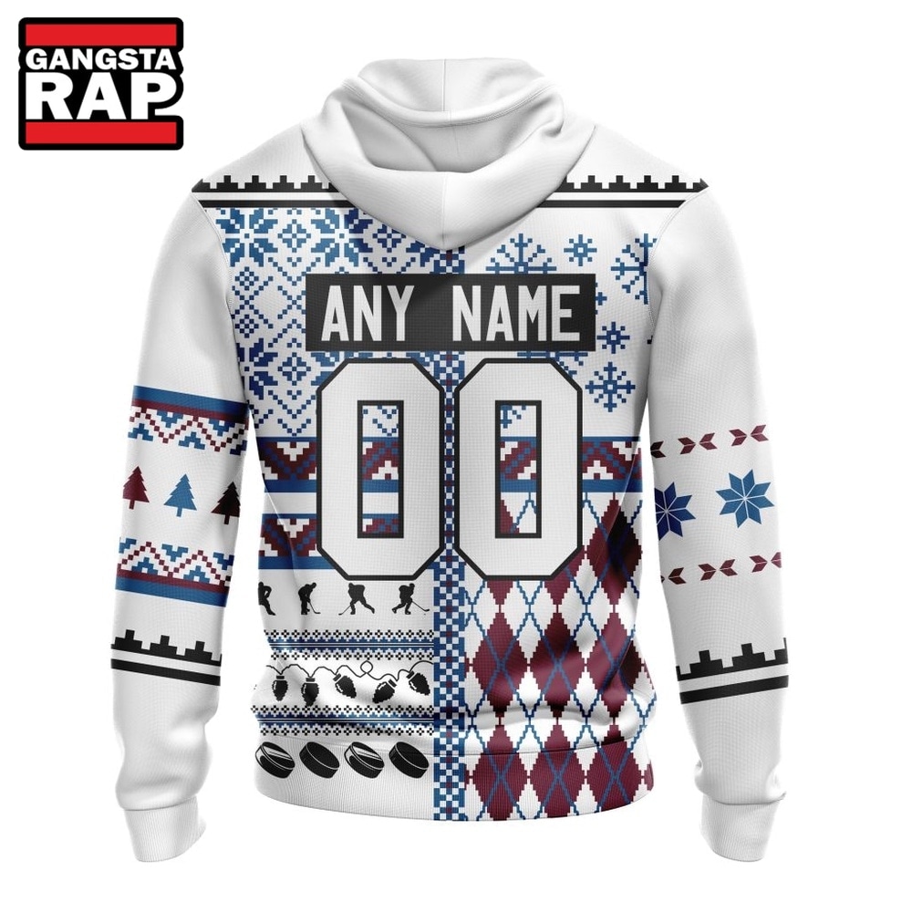 NHL Colorado Avalanche Specialized Christmas Is Coming New Design Hoodie, T Shirt , NHL 3D Shirt Nhl Colorado Avalanche Specialized Christmas IS Coming New Design Hoodie T Shirt 2