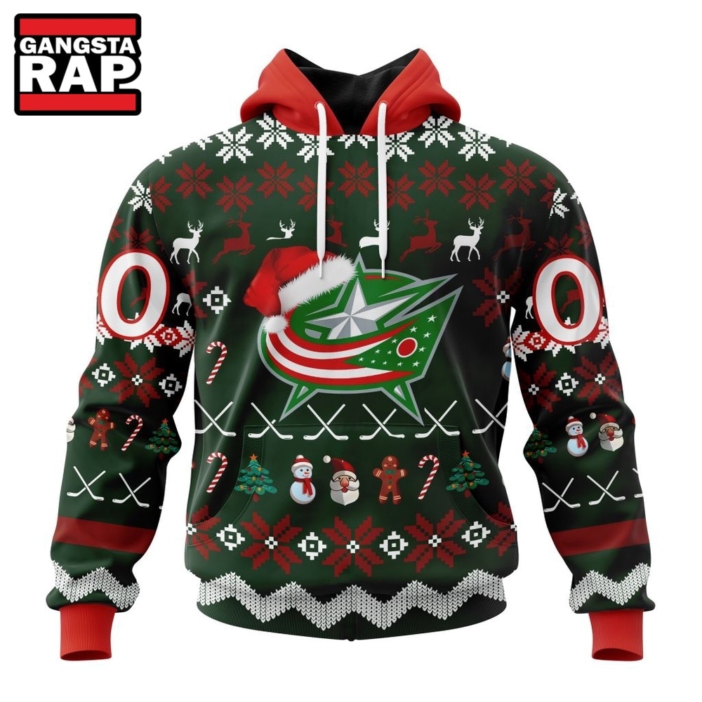 NHL Columbus Blue Jackets Hockey Christmas Is Coming 2026 Hoodie, T Shirt , NHL 3D Shirt Nhl Columbus Blue Jackets Hockey Christmas IS Coming 2026 Hoodie T Shirt 1