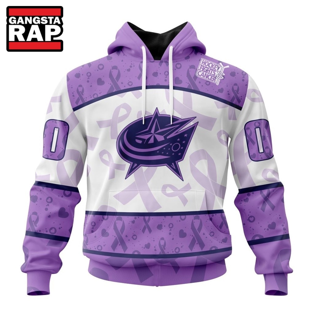 NHL Columbus Blue Jackets Special Lavender Fight Cancer Hoodie, T Shirt , NHL 3D Shirt NHL Columbus Blue Jackets Special Lavender Fight Cancer Hoodie, T Shirt , NHL 3D Shirt