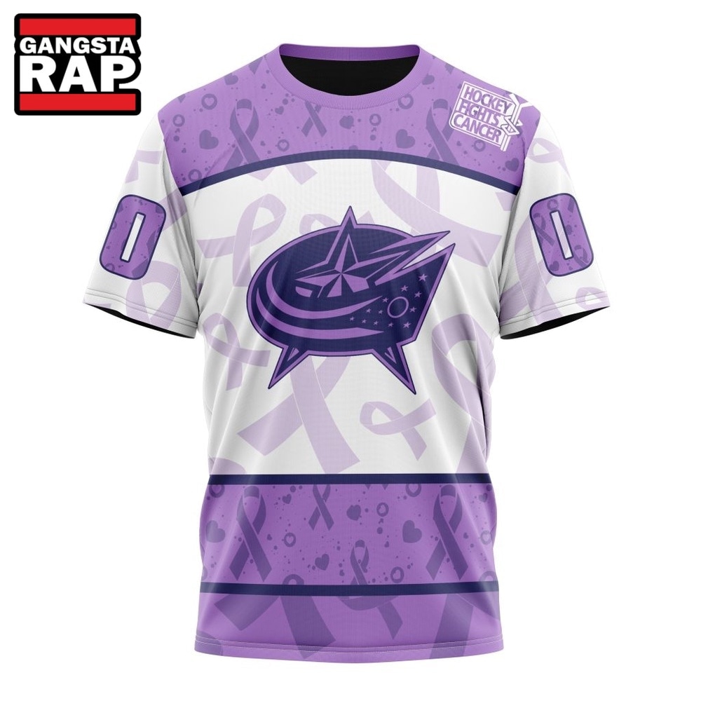NHL Columbus Blue Jackets Special Lavender Fight Cancer Hoodie, T Shirt , NHL 3D Shirt NHL Columbus Blue Jackets Special Lavender Fight Cancer Hoodie, T Shirt , NHL 3D Shirt
