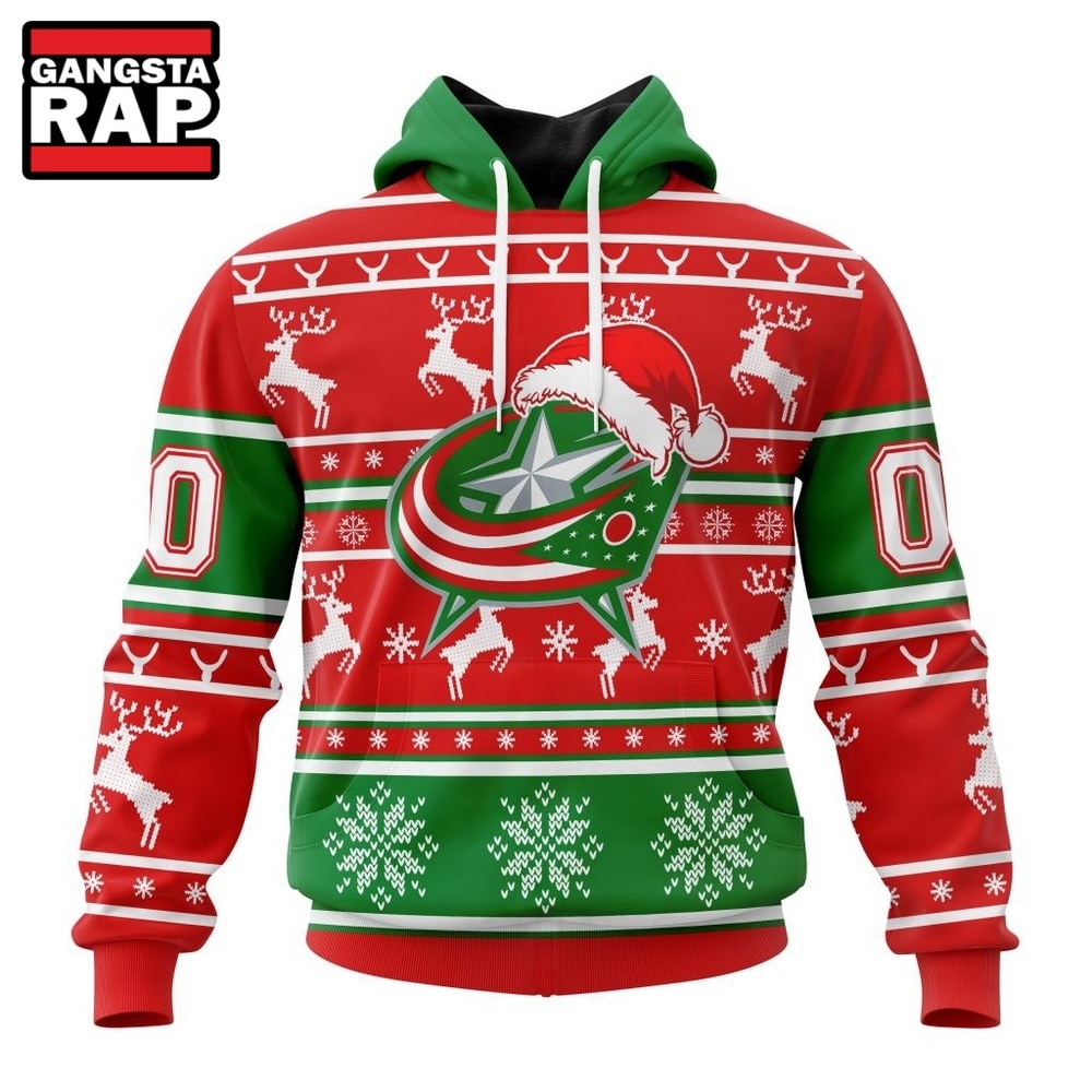 NHL Columbus Blue Jackets Specialized Unisex Christmas Is Coming Hoodie, T Shirt , NHL 3D Shirt Nhl Columbus Blue Jackets Specialized Unisex Christmas IS Coming Hoodie T Shirt 1