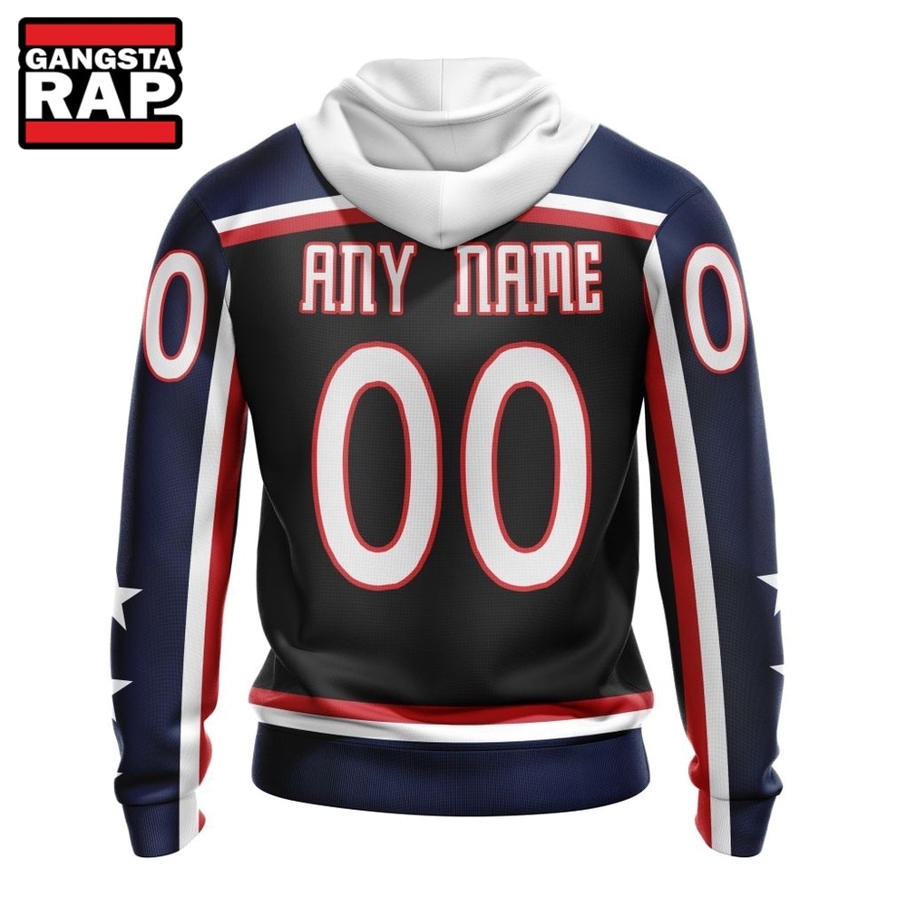 NHL Columbus Blue Jackets Specialized Unisex Kits With Retro Concepts Hoodie, T Shirt , NHL 3D Shirt Nhl Columbus Blue Jackets Specialized Unisex Kits With Retro Concepts Hoodie T Shirt 2