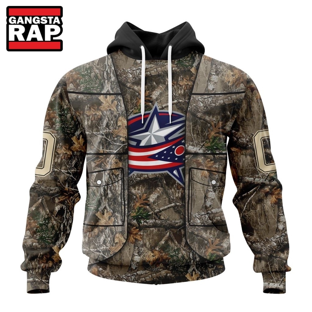 NHL Columbus Blue Jackets Specialized Unisex Vest Kits With Realtree Camo Hoodie, T Shirt, NHL 3D Shirt NHL Columbus Blue Jackets Specialized Unisex Vest Kits With Realtree Camo Hoodie, T Shirt, NHL 3D Shirt