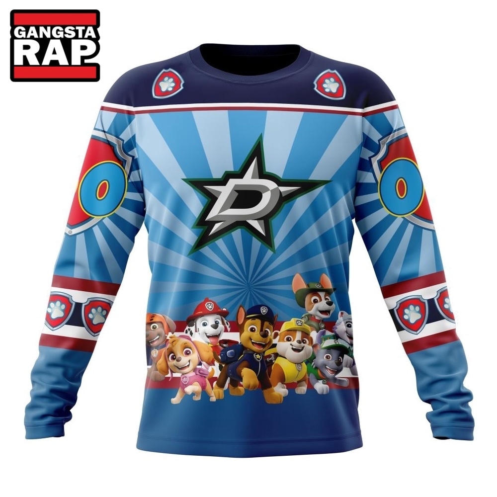 NHL Dallas Stars Special Paw Patrol Kits Hoodie, T Shirt , NHL 3D Shirt NHL Dallas Stars Special Paw Patrol Kits Hoodie, T Shirt , NHL 3D Shirt