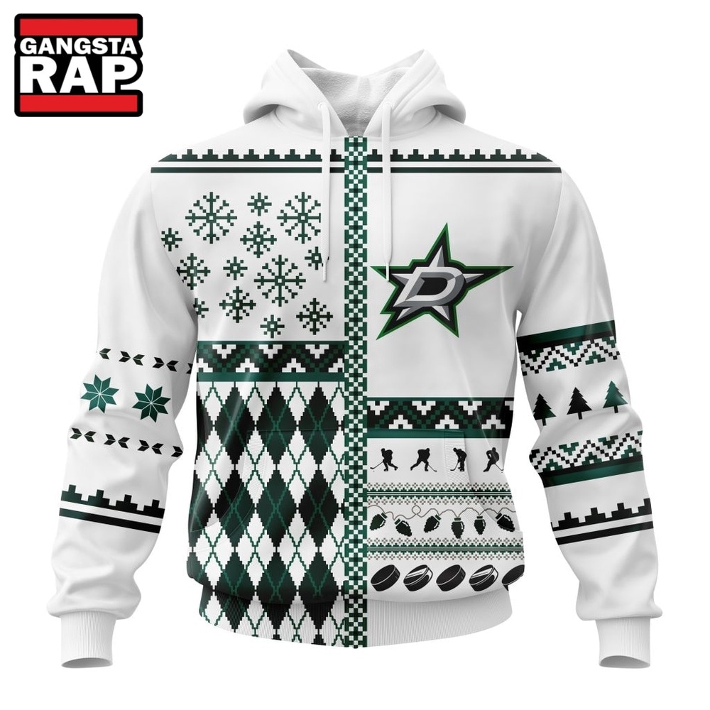 NHL Dallas Stars Specialized Christmas Is Coming New Design Hoodie, T Shirt , NHL 3D Shirt Nhl Dallas Stars Specialized Christmas IS Coming New Design Hoodie T Shirt 1