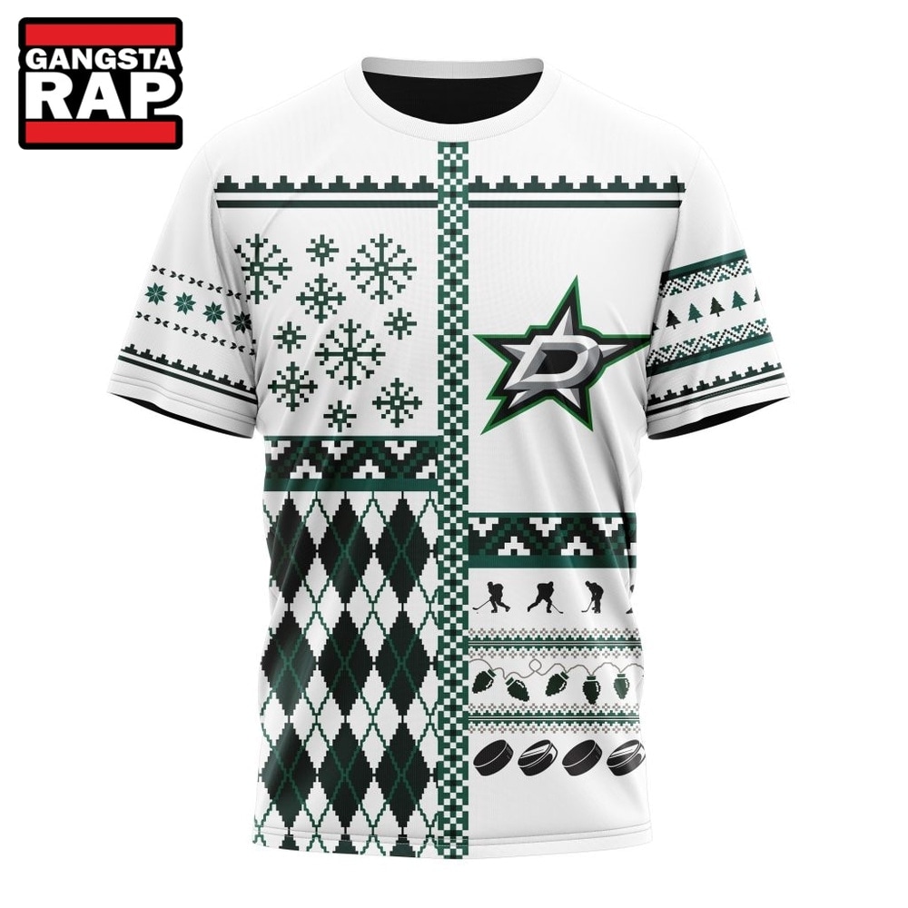 NHL Dallas Stars Specialized Christmas Is Coming New Design Hoodie, T Shirt , NHL 3D Shirt NHL Dallas Stars Specialized Christmas Is Coming New Design Hoodie, T Shirt , NHL 3D Shirt