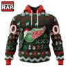 NHL Detroit Red Wings Hockey Christmas Is Coming 2026 Hoodie, T Shirt , NHL 3D Shirt Nhl Detroit Red Wings Hockey Christmas IS Coming 2026 Hoodie T Shirt 1