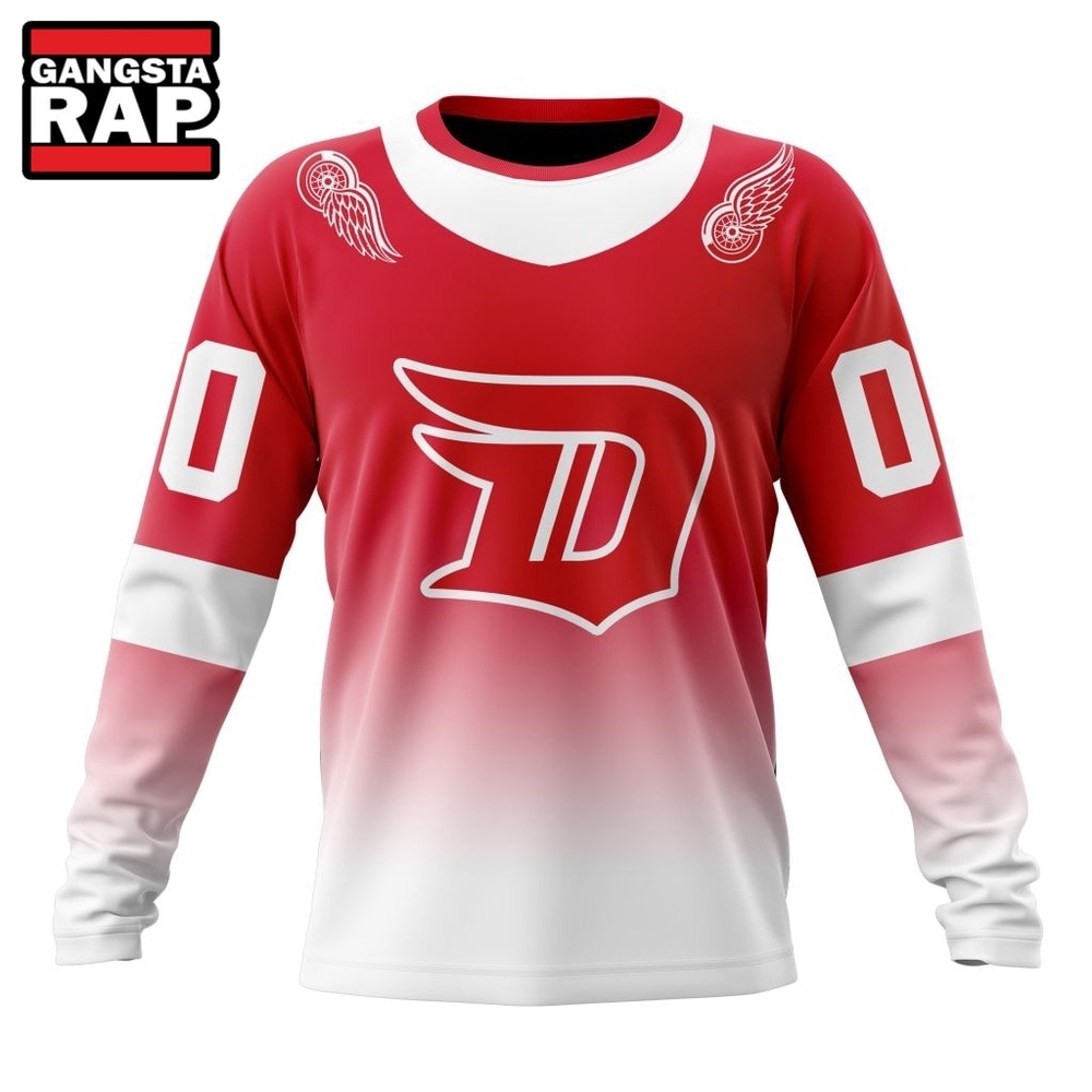NHL Detroit Red Wings Special Retro Gradient Design Hoodie, T Shirt, NHL 3D Shirt NHL Detroit Red Wings Special Retro Gradient Design Hoodie, T Shirt, NHL 3D Shirt