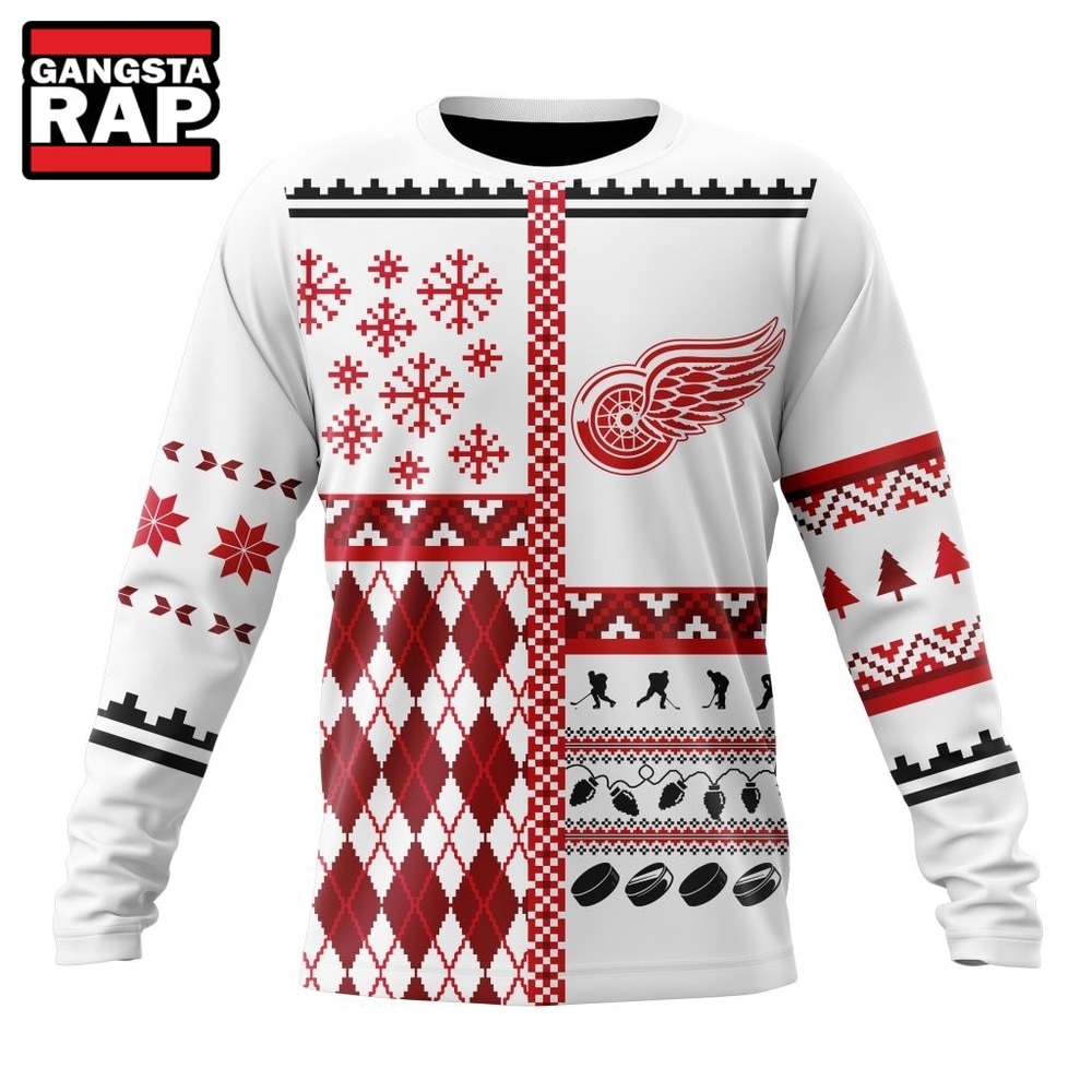 NHL Detroit Red Wings Specialized Christmas Is Coming New Design Hoodie, T Shirt , NHL 3D Shirt NHL Detroit Red Wings Specialized Christmas Is Coming New Design Hoodie, T Shirt , NHL 3D Shirt