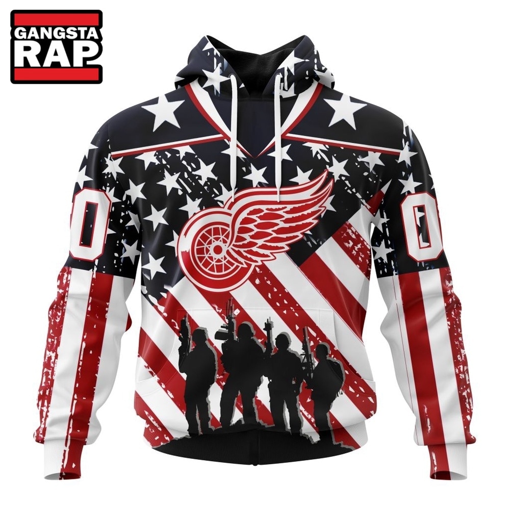 NHL Detroit Red Wings Specialized Kits For Honor USS Military Hoodie, T Shirt , NHL 3D Shirt NHL Detroit Red Wings Specialized Kits For Honor USS Military Hoodie, T Shirt , NHL 3D Shirt