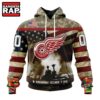 NHL Detroit Red Wings Specialized Unisex Kits Remember Pearl Harbor Hoodie, T Shirt , NHL 3D Shirt Nhl Detroit Red Wings Specialized Unisex Kits Remember Pearl Harbor Hoodie T Shirt 1
