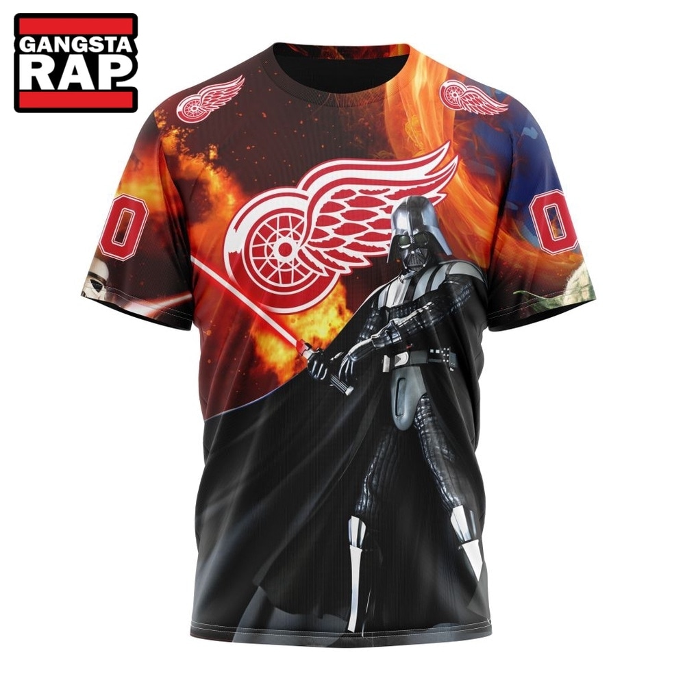 NHL Detroit Red Wings x Star War Specialized Design Hoodie, T Shirt , NHL 3D Shirt NHL Detroit Red Wings x Star War Specialized Design Hoodie, T Shirt , NHL 3D Shirt