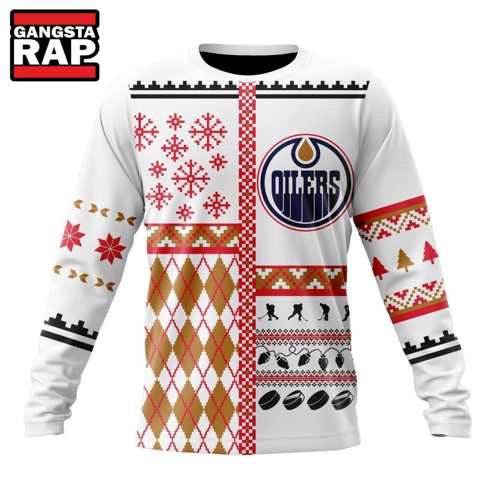 NHL Edmonton Oilers Specialized Christmas Is Coming New Design Hoodie, T Shirt , NHL 3D Shirt NHL Edmonton Oilers Specialized Christmas Is Coming New Design Hoodie, T Shirt , NHL 3D Shirt