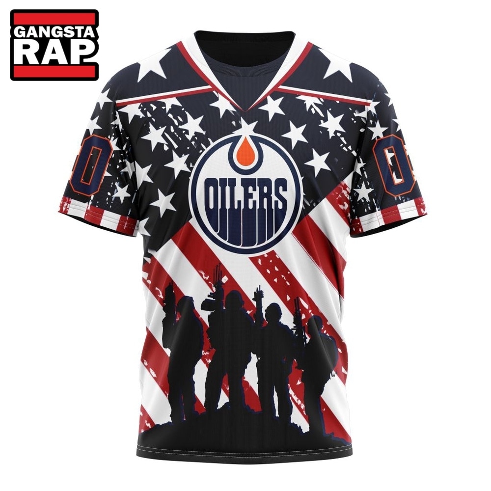 NHL Edmonton Oilers Specialized Kits For Honor USS Military Hoodie, T Shirt , NHL 3D Shirt NHL Edmonton Oilers Specialized Kits For Honor USS Military Hoodie, T Shirt , NHL 3D Shirt