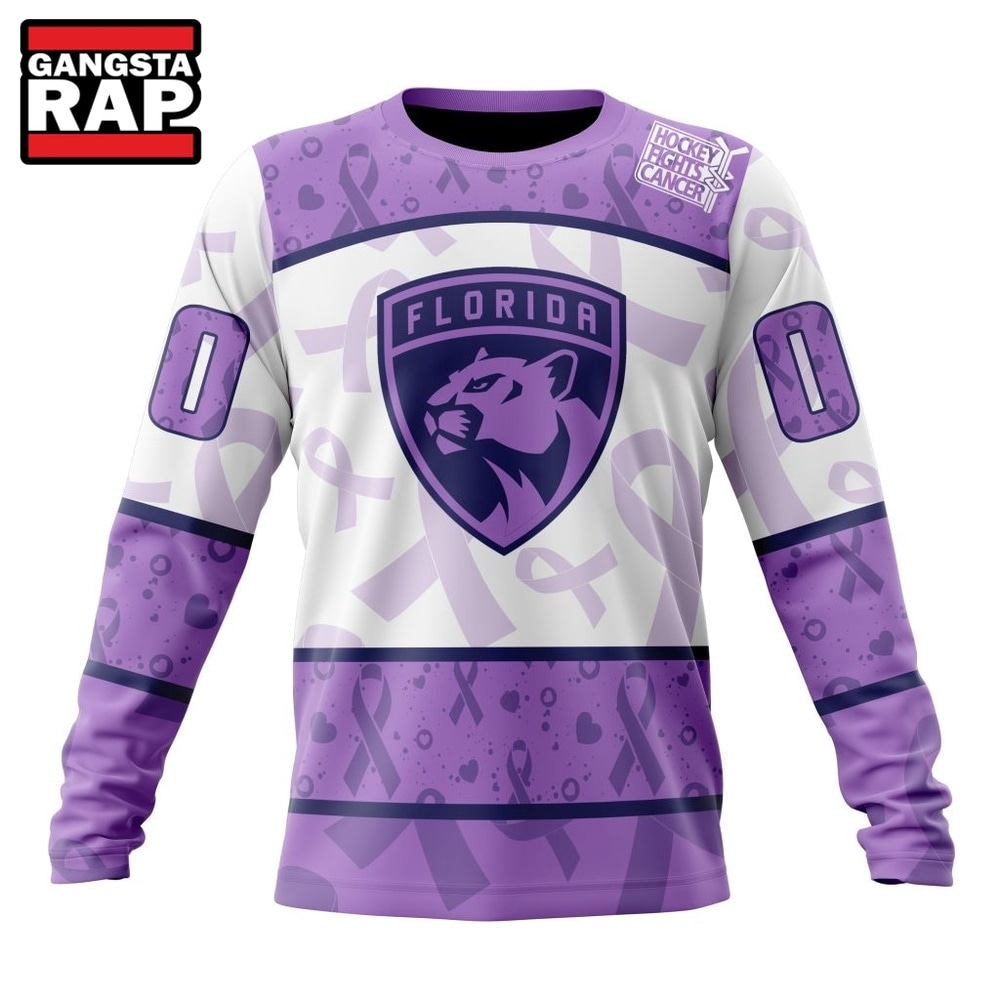 NHL Florida Panthers Special Lavender Fight Cancer Hoodie, T Shirt , NHL 3D Shirt NHL Florida Panthers Special Lavender Fight Cancer Hoodie, T Shirt , NHL 3D Shirt