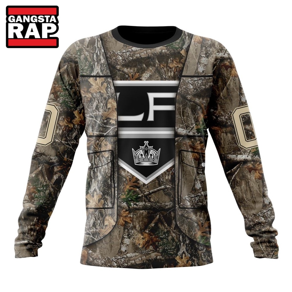 NHL Los Angeles Kings Specialized Unisex Vest Kits With Realtree Camo Hoodie, T Shirt, NHL 3D Shirt NHL Los Angeles Kings Specialized Unisex Vest Kits With Realtree Camo Hoodie, T Shirt, NHL 3D Shirt