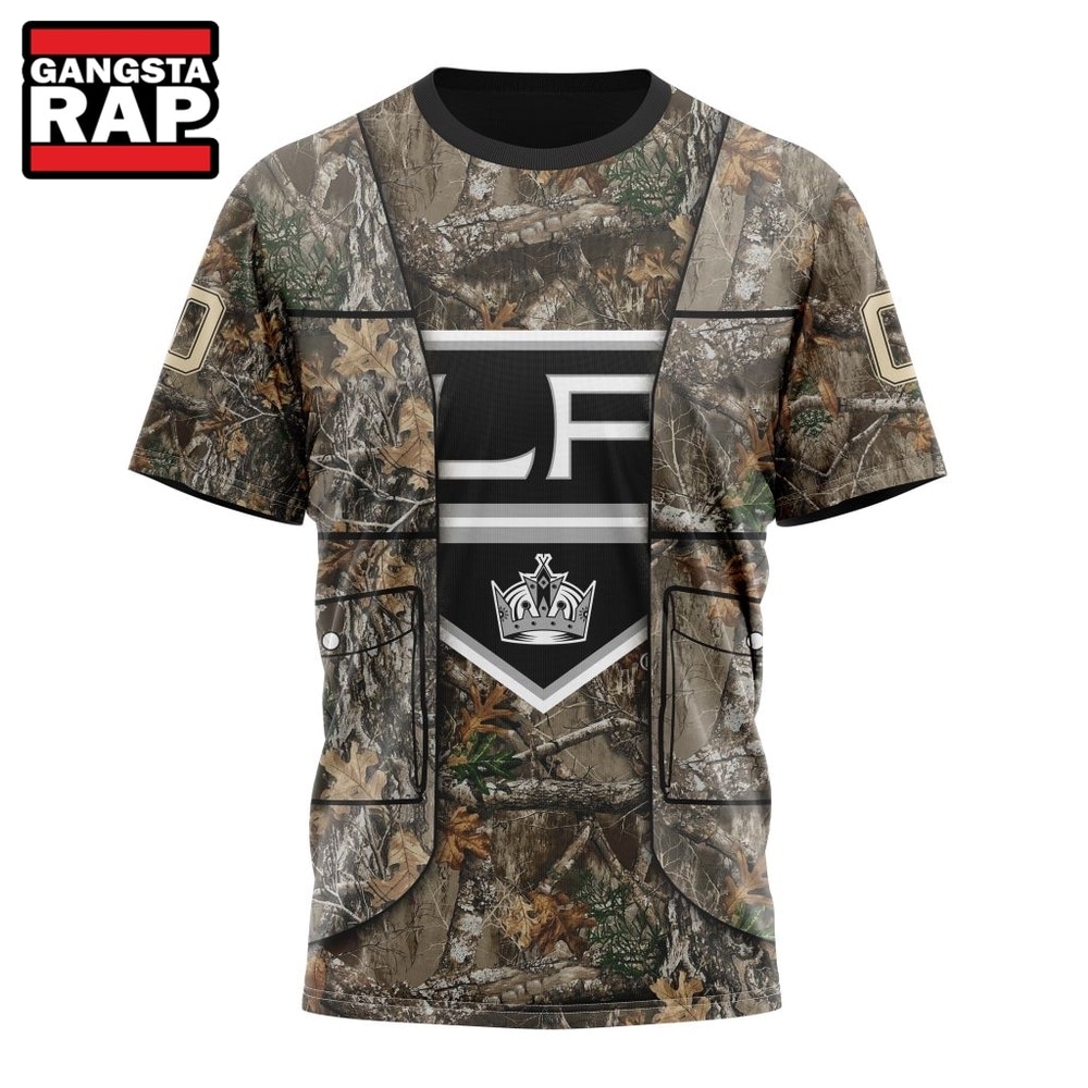 NHL Los Angeles Kings Specialized Unisex Vest Kits With Realtree Camo Hoodie, T Shirt, NHL 3D Shirt NHL Los Angeles Kings Specialized Unisex Vest Kits With Realtree Camo Hoodie, T Shirt, NHL 3D Shirt