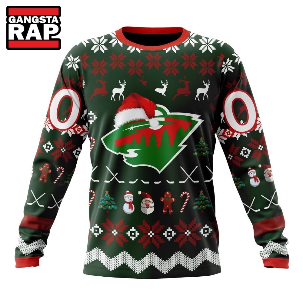 NHL Minnesota Wild Hockey Christmas Is Coming 2026 Hoodie, T Shirt , NHL 3D Shirt NHL Minnesota Wild Hockey Christmas Is Coming 2026 Hoodie, T Shirt , NHL 3D Shirt