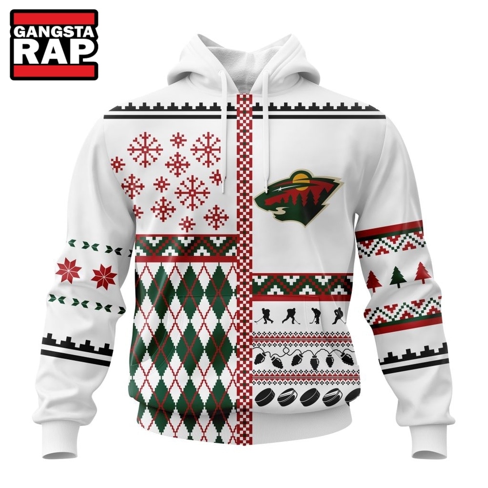 NHL Minnesota Wild Specialized Christmas Is Coming New Design Hoodie, T Shirt , NHL 3D Shirt Nhl Minnesota Wild Specialized Christmas IS Coming New Design Hoodie T Shirt 1