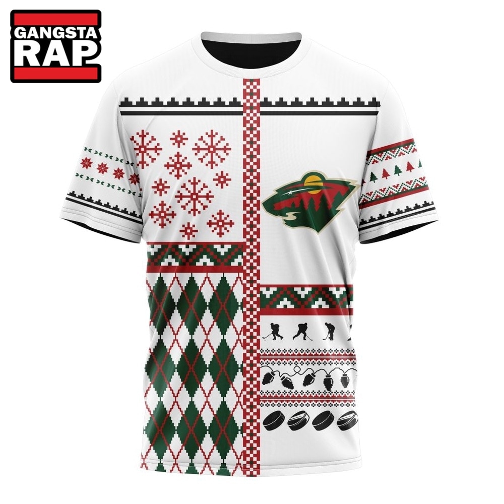 NHL Minnesota Wild Specialized Christmas Is Coming New Design Hoodie, T Shirt , NHL 3D Shirt NHL Minnesota Wild Specialized Christmas Is Coming New Design Hoodie, T Shirt , NHL 3D Shirt