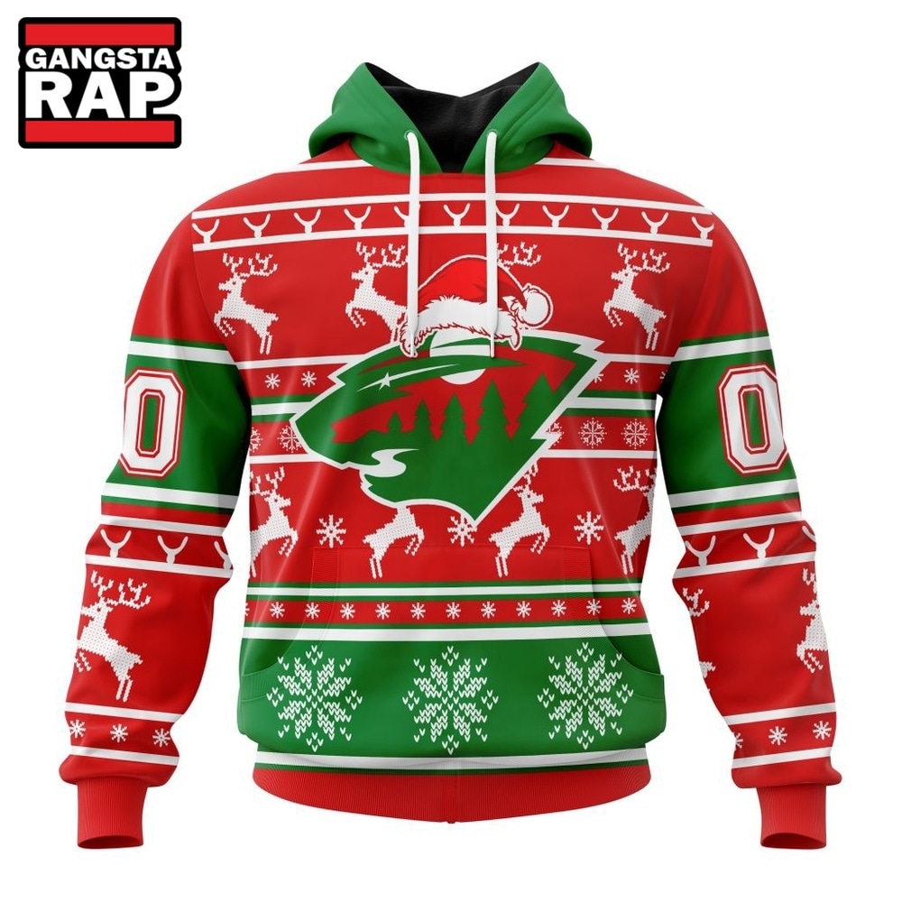 NHL Minnesota Wild Specialized Unisex Christmas Is Coming Hoodie, T Shirt , NHL 3D Shirt Nhl Minnesota Wild Specialized Unisex Christmas IS Coming Hoodie T Shirt 1