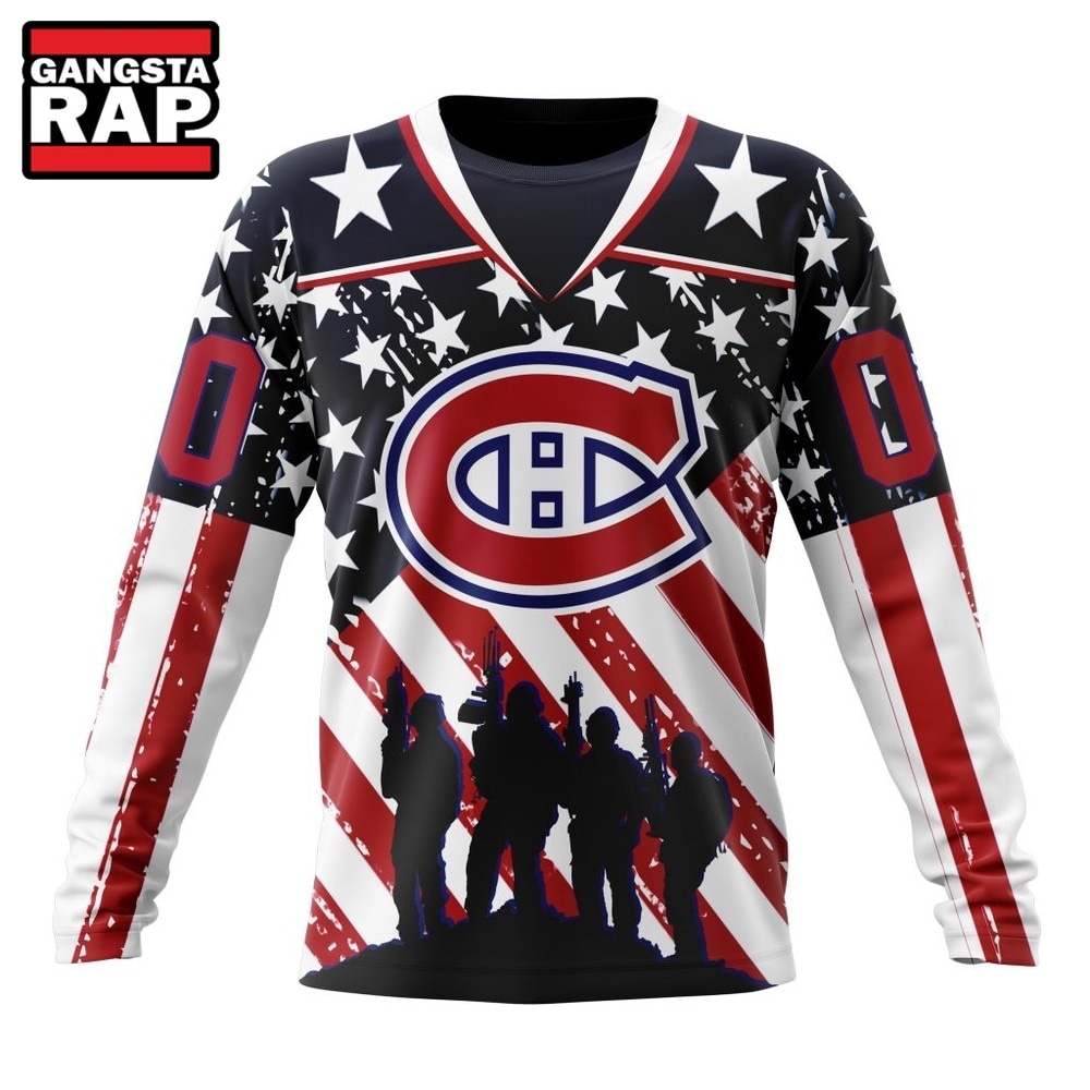 NHL Montreal Canadiens Specialized Kits For Honor USS Military Hoodie, T Shirt , NHL 3D Shirt NHL Montreal Canadiens Specialized Kits For Honor USS Military Hoodie, T Shirt , NHL 3D Shirt