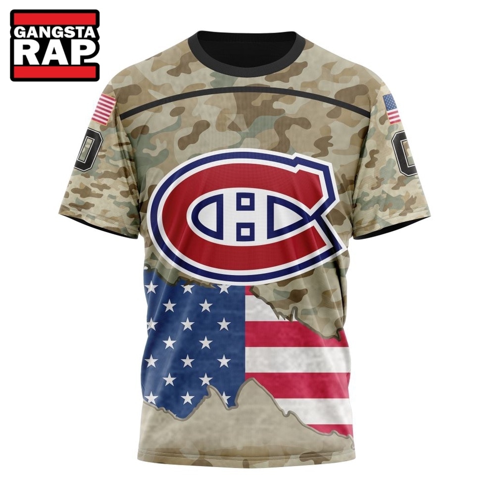 NHL Montreal Canadiens Specialized Kits For United State With Camo Color Hoodie, T Shirt , NHL 3D Shirt NHL Montreal Canadiens Specialized Kits For United State With Camo Color Hoodie, T Shirt , NHL 3D Shirt
