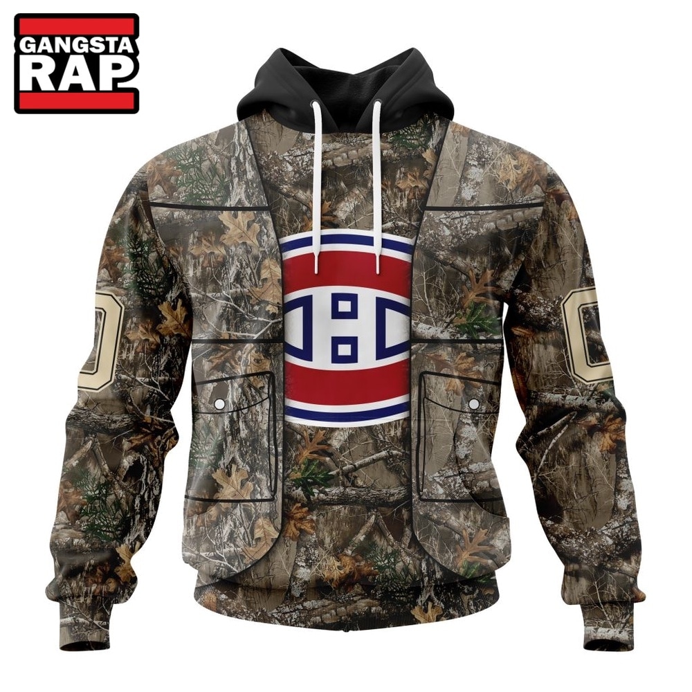 NHL Montreal Canadiens Specialized Unisex Vest Kits With Realtree Camo Hoodie, T Shirt, NHL 3D Shirt NHL Montreal Canadiens Specialized Unisex Vest Kits With Realtree Camo Hoodie, T Shirt, NHL 3D Shirt