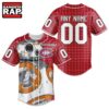 NHL Montreal Canadiens x BB 8 D Star War Baseball Jersey , NHL Baseball Shirt 3 NHL Montreal Canadiens x BB 8 D Star War Baseball Jersey , NHL Baseball Shirt Nhl Montreal Canadiens X BB 8 D Star War Baseball Jersey 1