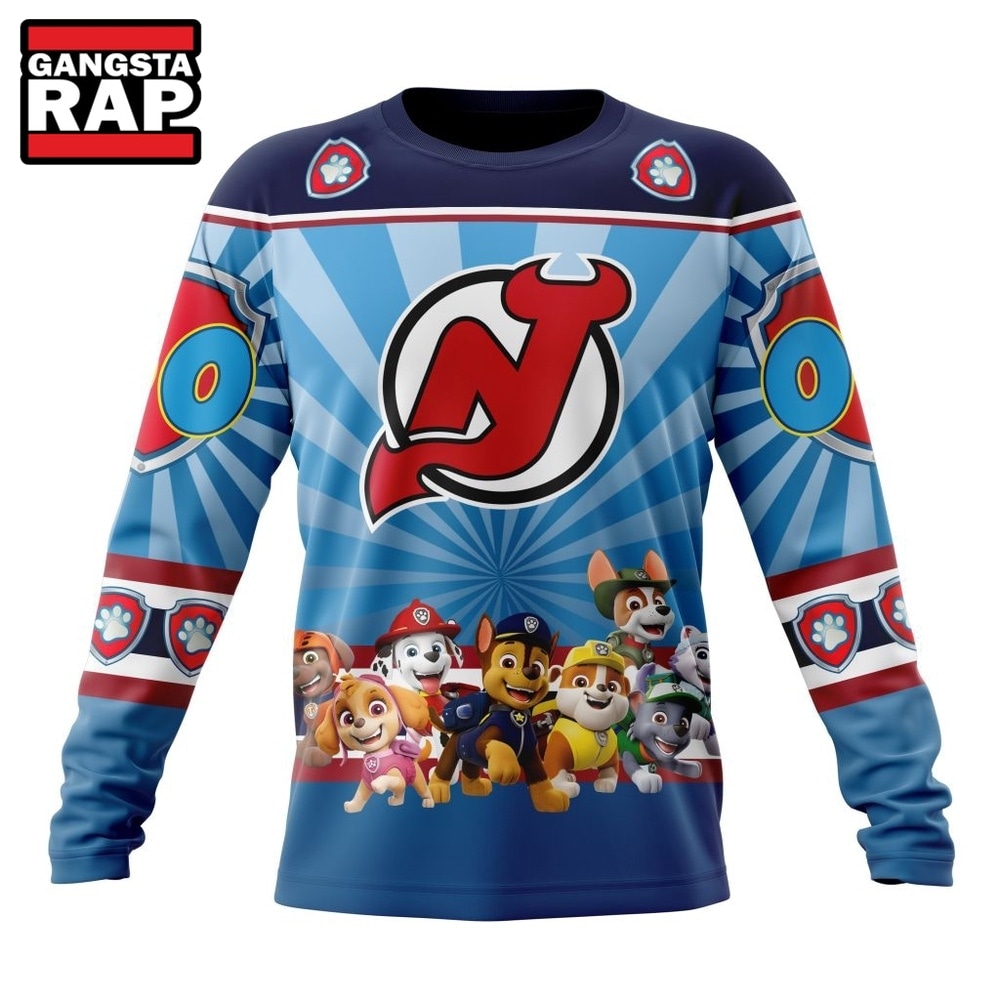NHL New Jersey Devils Special Paw Patrol Kits Hoodie, T Shirt , NHL 3D Shirt NHL New Jersey Devils Special Paw Patrol Kits Hoodie, T Shirt , NHL 3D Shirt