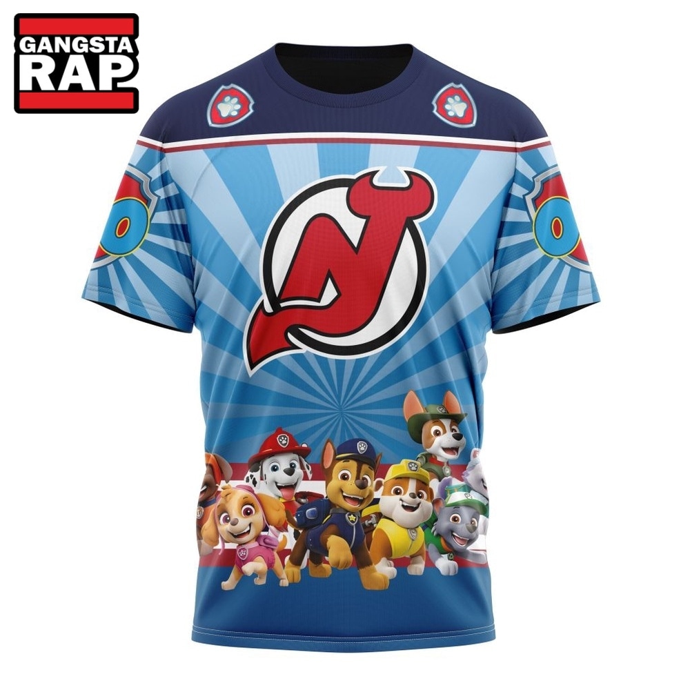 NHL New Jersey Devils Special Paw Patrol Kits Hoodie, T Shirt , NHL 3D Shirt NHL New Jersey Devils Special Paw Patrol Kits Hoodie, T Shirt , NHL 3D Shirt