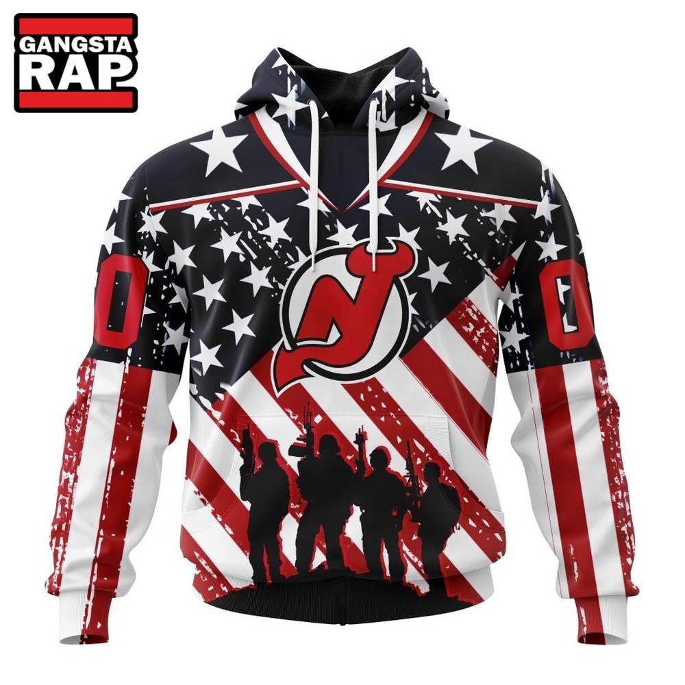 NHL New Jersey Devils Specialized Kits For Honor USS Military Hoodie, T Shirt , NHL 3D Shirt Nhl New Jersey Devils Specialized Kits For Honor Uss Military Hoodie T Shirt 1