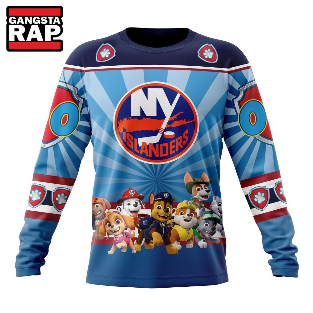 NHL New York Islanders Special Paw Patrol Kits Hoodie, T Shirt , NHL 3D Shirt NHL New York Islanders Special Paw Patrol Kits Hoodie, T Shirt , NHL 3D Shirt