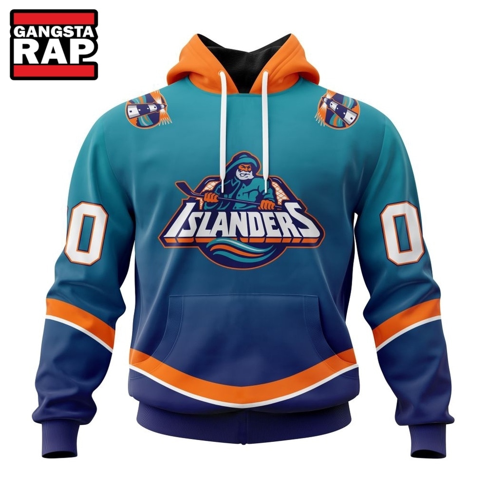 NHL New York Islanders Special Retro Gradient Design Hoodie, T Shirt, NHL 3D Shirt Nhl New York Islanders Special Retro Gradient Design Hoodie T Shirt 1