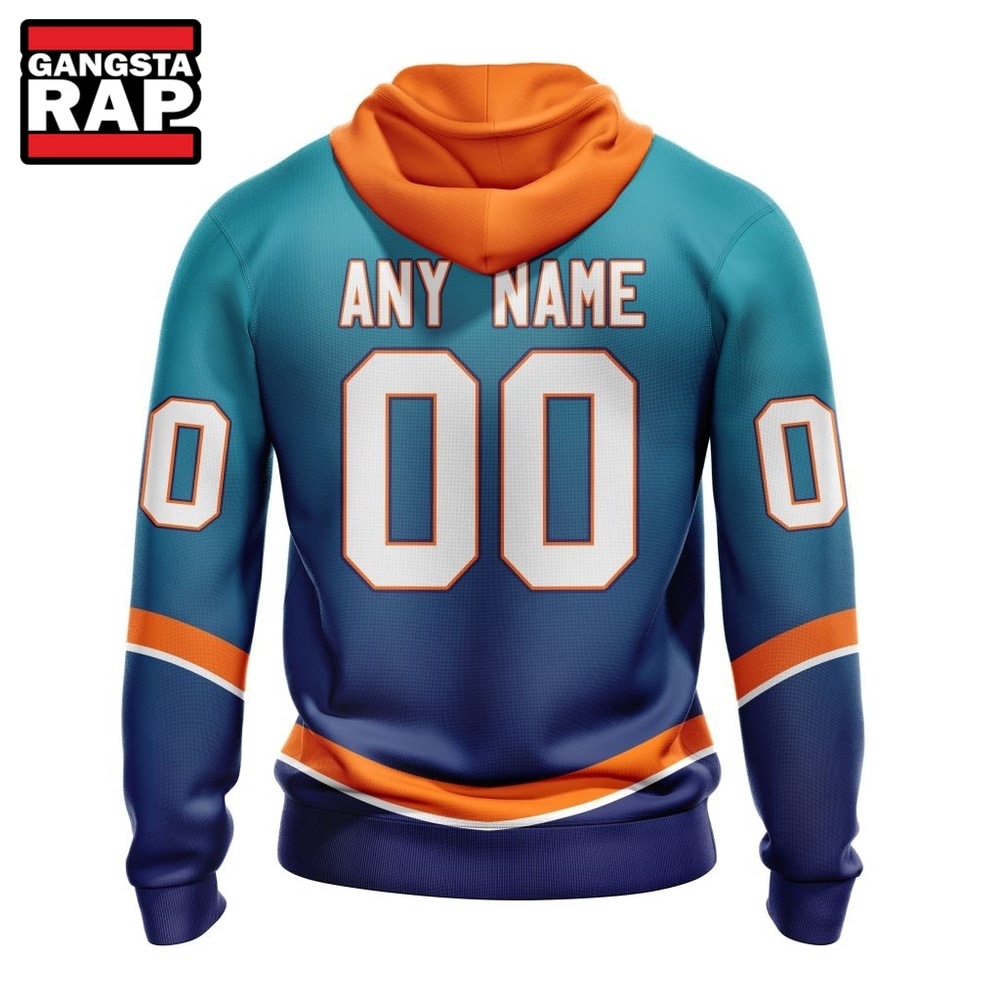 NHL New York Islanders Special Retro Gradient Design Hoodie, T Shirt, NHL 3D Shirt Nhl New York Islanders Special Retro Gradient Design Hoodie T Shirt 2