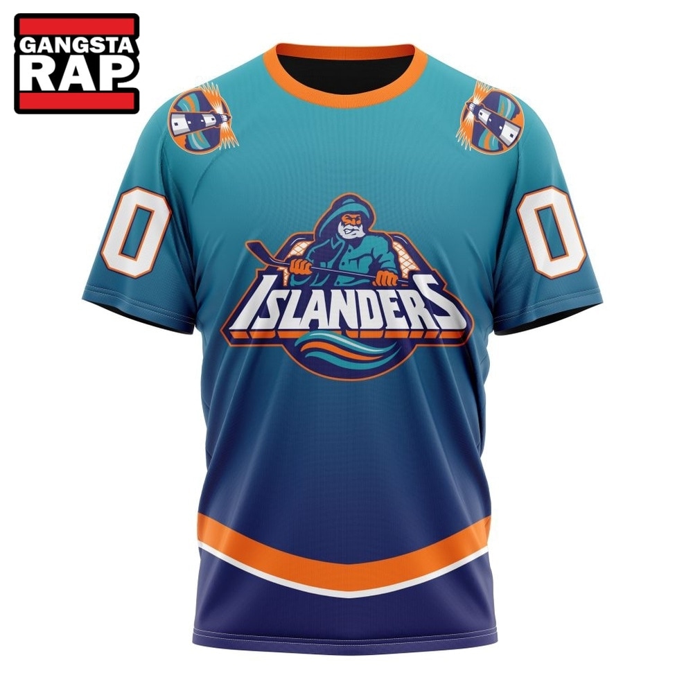 NHL New York Islanders Special Retro Gradient Design Hoodie, T Shirt, NHL 3D Shirt NHL New York Islanders Special Retro Gradient Design Hoodie, T Shirt, NHL 3D Shirt