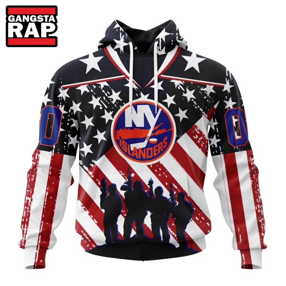 NHL New York Islanders Specialized Kits For Honor USS Military Hoodie, T Shirt , NHL 3D Shirt Nhl New York Islanders Specialized Kits For Honor Uss Military Hoodie T Shirt 1