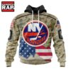 NHL New York Islanders Specialized Kits For United State With Camo Color Hoodie, T Shirt , NHL 3D Shirt Nhl New York Islanders Specialized Kits For United State With Camo Color Hoodie T Shirt 1