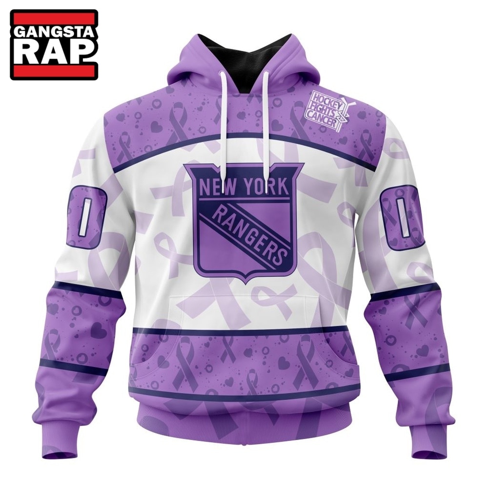 NHL New York Rangers Special Lavender Fight Cancer Hoodie, T Shirt , NHL 3D Shirt NHL New York Rangers Special Lavender Fight Cancer Hoodie, T Shirt , NHL 3D Shirt