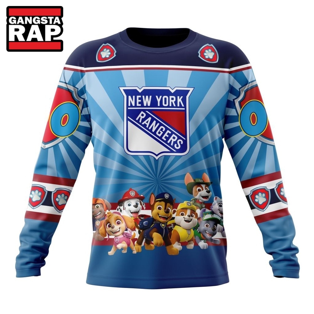 NHL New York Rangers Special Paw Patrol Kits Hoodie, T Shirt , NHL 3D Shirt NHL New York Rangers Special Paw Patrol Kits Hoodie, T Shirt , NHL 3D Shirt